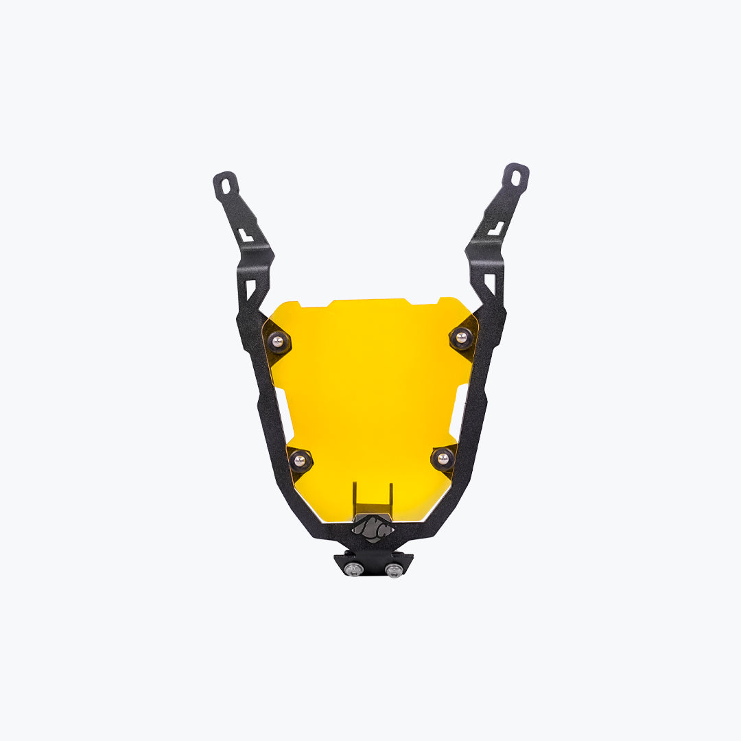 Legundary Honda NX 500 Oculus Headlight Shield Black - Image 2