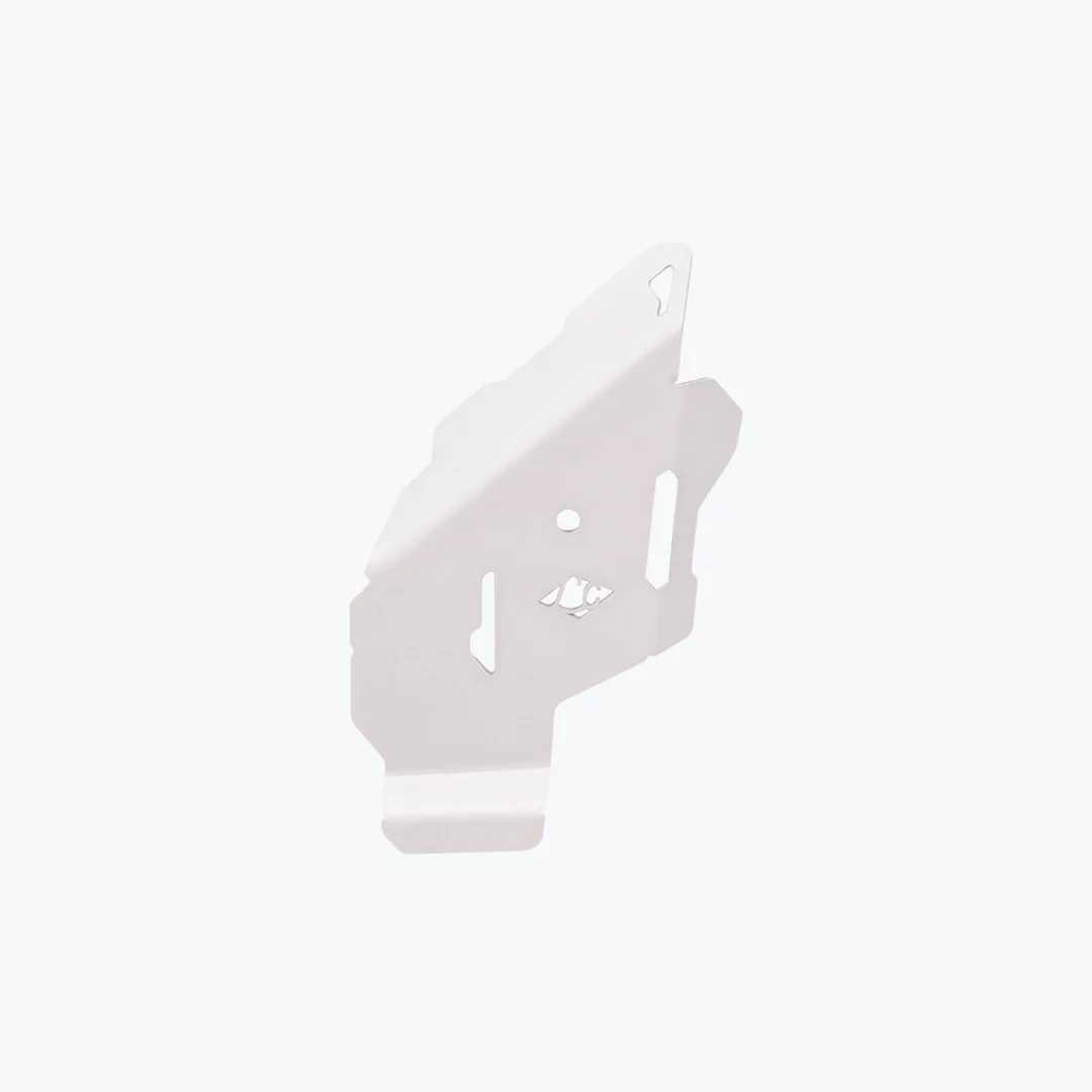 Legundary HONDA Transalp 750 Titan Boot Guards Silver - Image 2