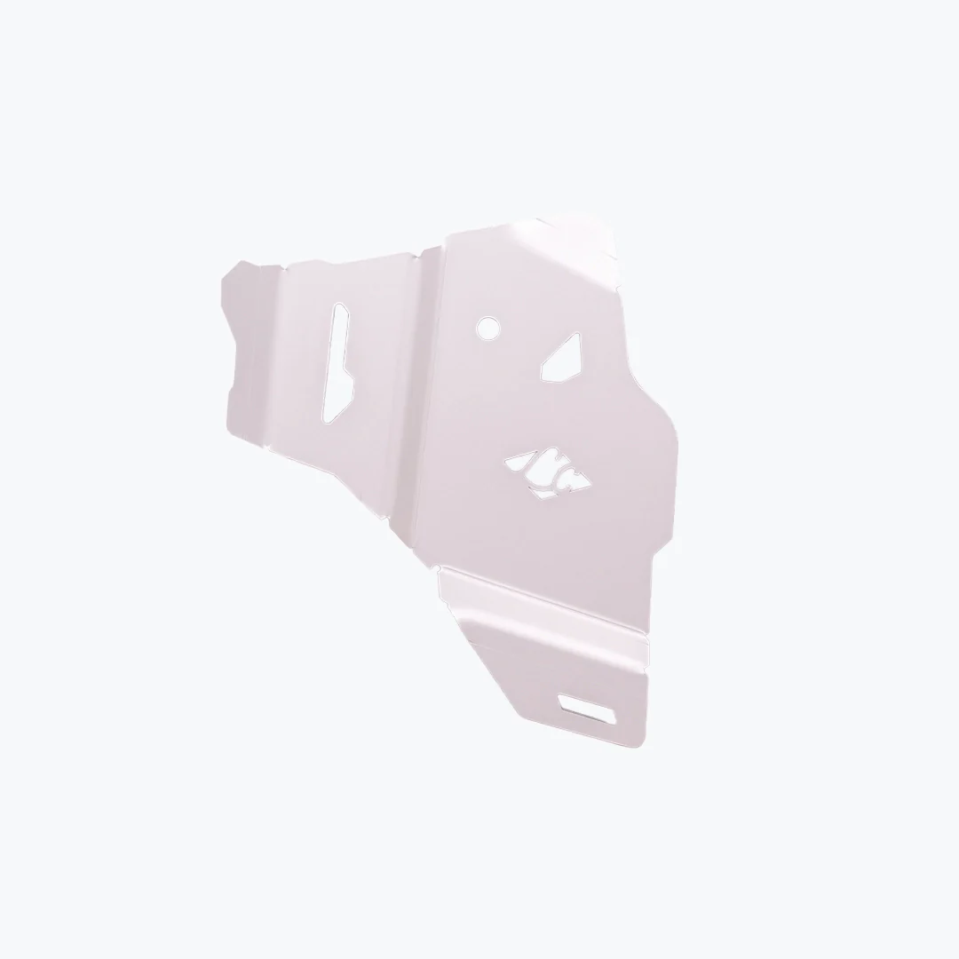 Legundary HONDA Transalp 750 Titan Boot Guards Silver - Image 7