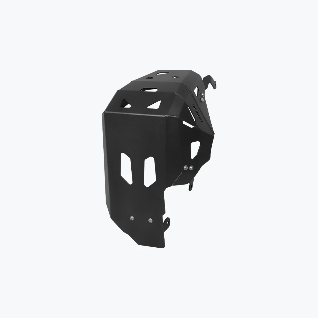 Legundary HONDA Transalp 750 Vambrace Bash Plate Black - Image 2