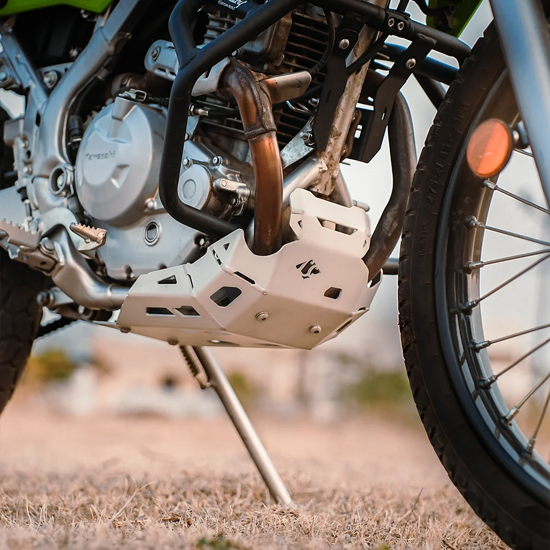 LEGUNDARY KAWASAKI KLX 230 VAMBRACE  BASHPLATE -SILVER INTERNATIONAL - Image 3