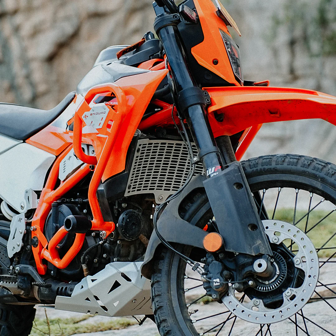 Legundary KTM 390 Enduro R Vector Radiator Grill Silver - Image 3