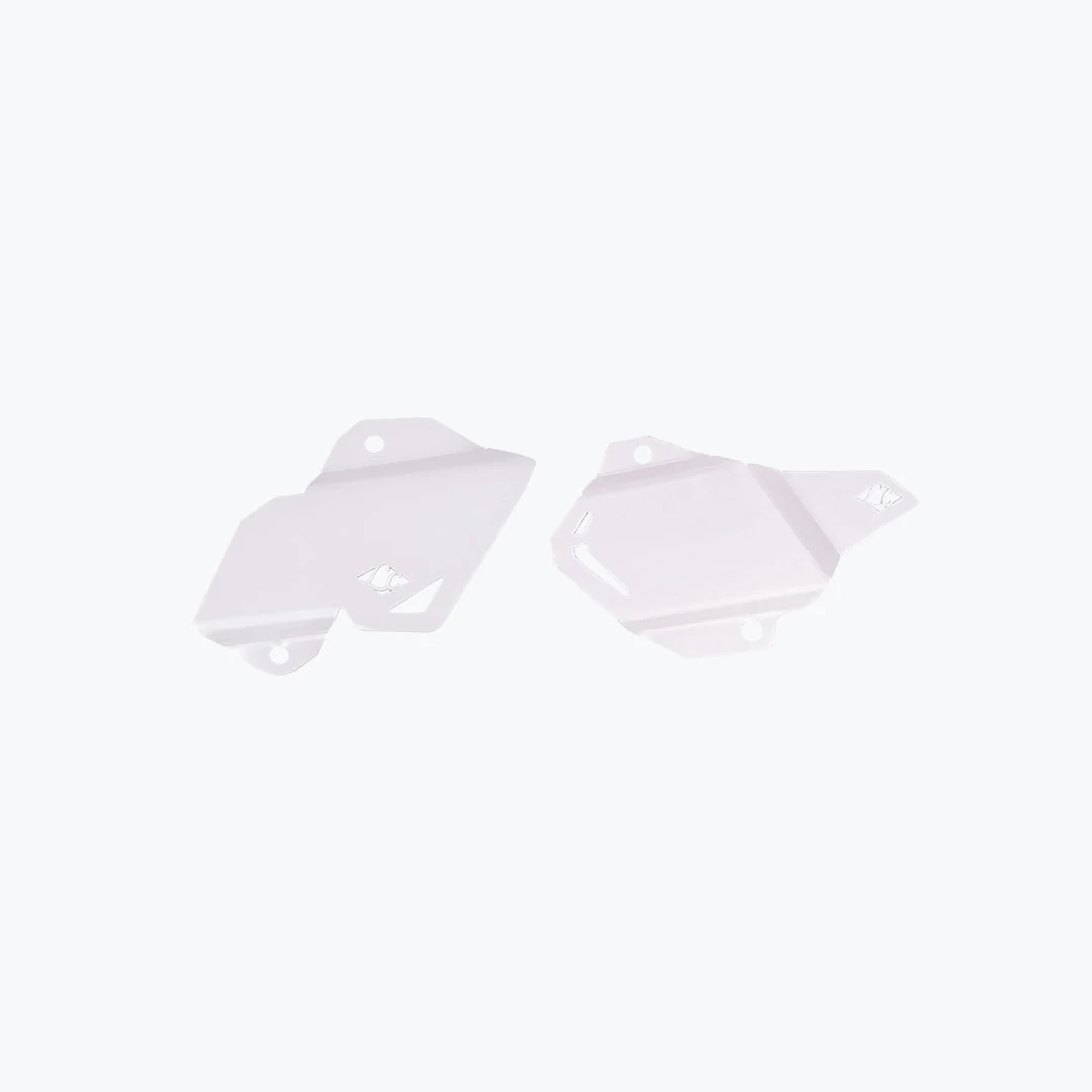 Legundary Suzuki V Strom 800DE Titan Boot Guards Silver - Image 2