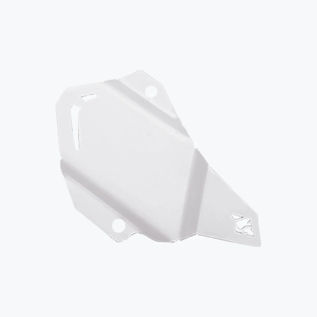 Legundary Suzuki V Strom 800DE Titan Boot Guards Silver - Image 4
