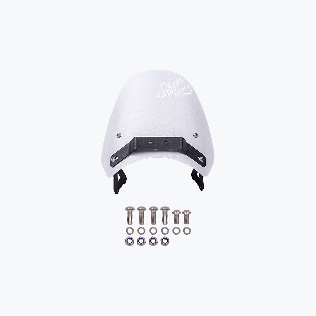 LEGUNDARY TRIUMPH SCRAMBLER 400/400XC ZEPHYR VISOR SILVER - Image 10