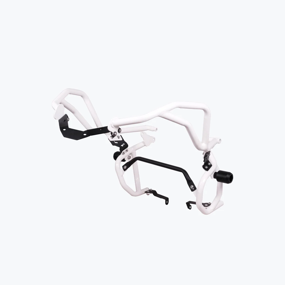 LEGUNDARY TVS APACHE RTX 300 RAPTOR CRASHGUARD UPPER & LOWER WITH SLIDER - Image 11