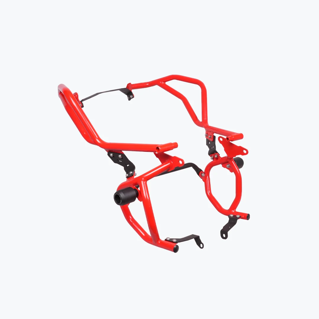 LEGUNDARY TVS APACHE RTX 300 RAPTOR CRASHGUARD UPPER & LOWER WITH SLIDER - Image 19