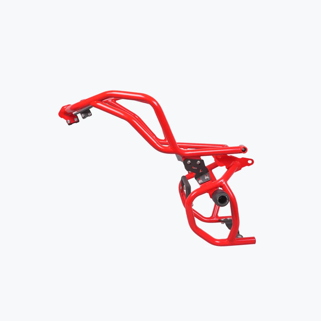 LEGUNDARY TVS APACHE RTX 300 RAPTOR CRASHGUARD UPPER & LOWER WITH SLIDER - Image 4