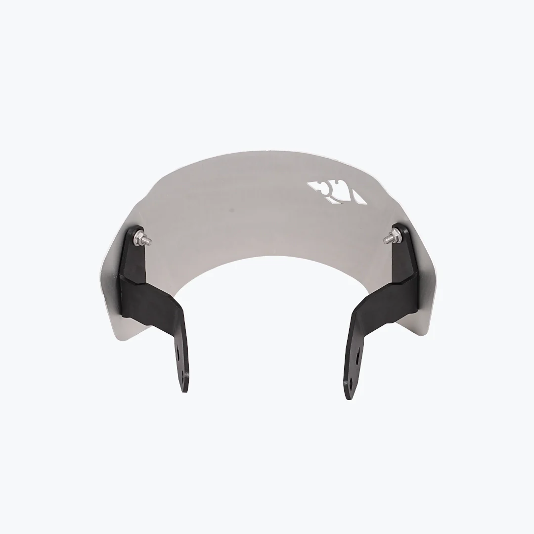 Legundary YAMAHA XSR 155 ZEPHYR VISOR BLK SILVER - Image 8