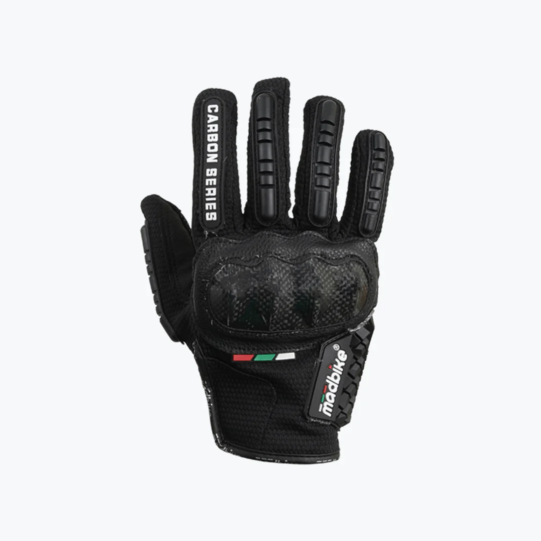MADBIKE CARBON SERIES MAD06 GLOVES BLACK - Image 3