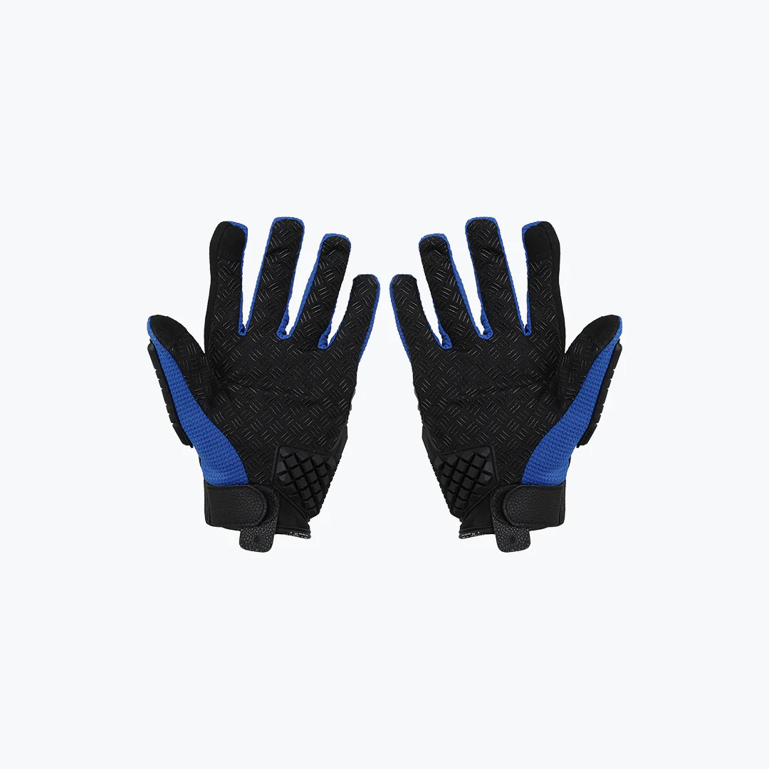 MADBIKE CARBON SERIES MAD06 GLOVES BLACK BLUE - Image 2