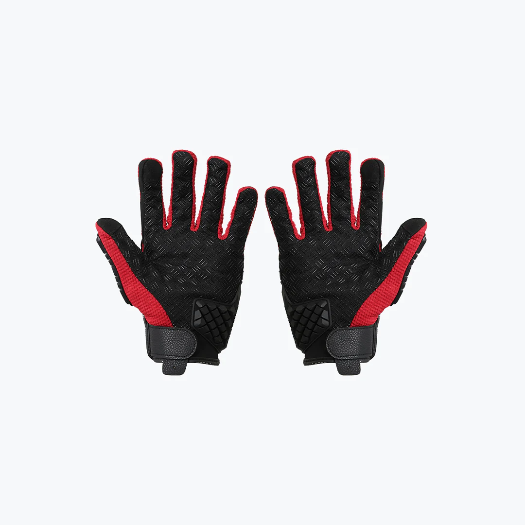 MADBIKE CARBON SERIES MAD06 GLOVES BLACK RED - Image 2
