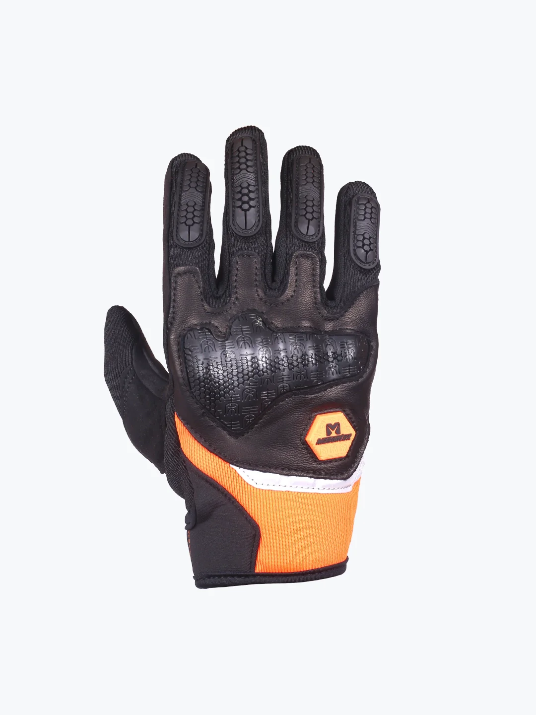 Masontex Full Gloves Black Orange M30IV - Image 3