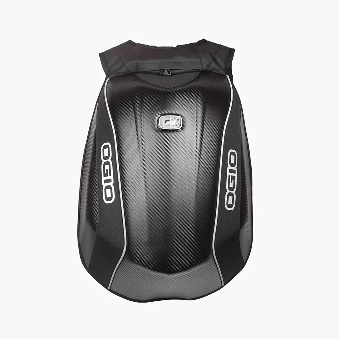 Motorcycle Backpack Black/White