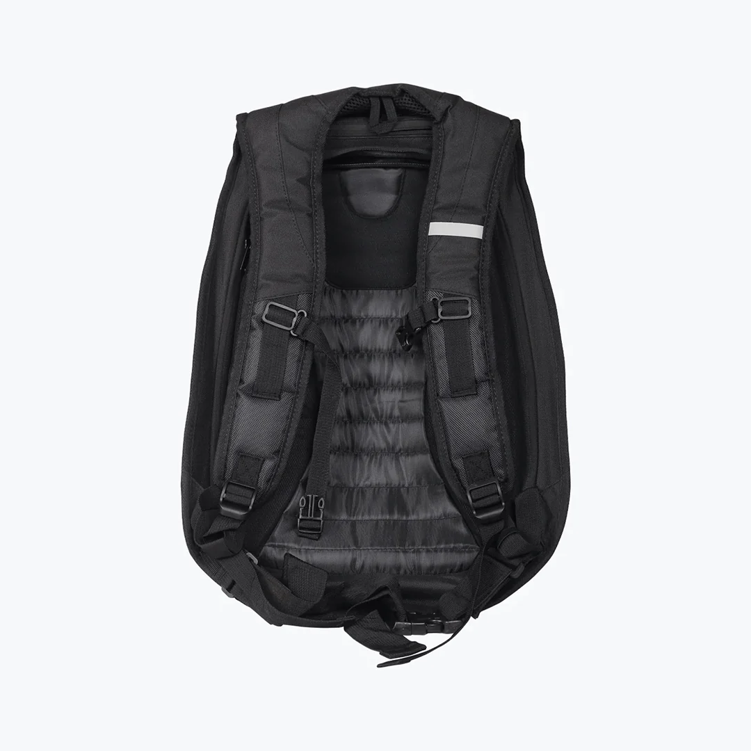 Motorcycle Backpack Black/White - Image 3