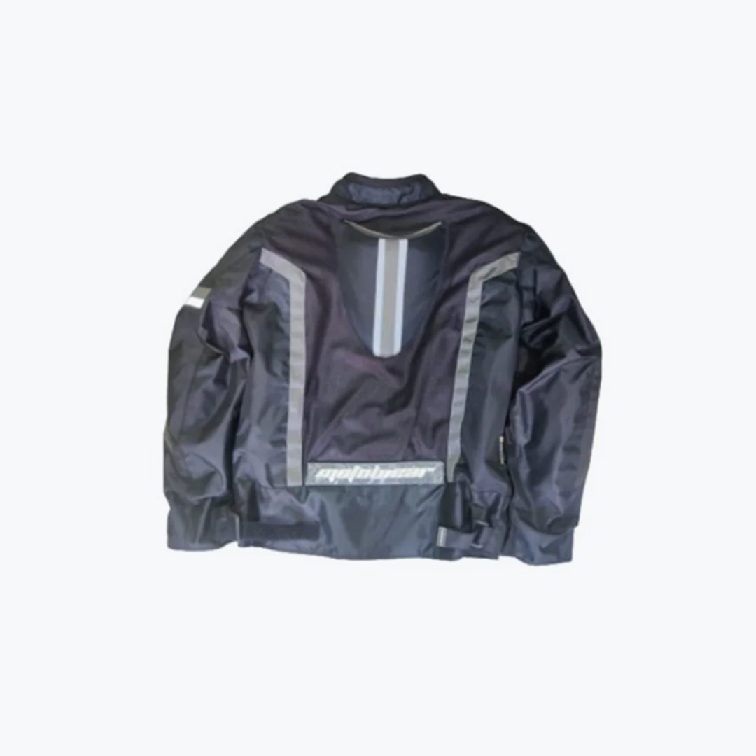 Motowear Air Master Jacket Grey Black - Image 2