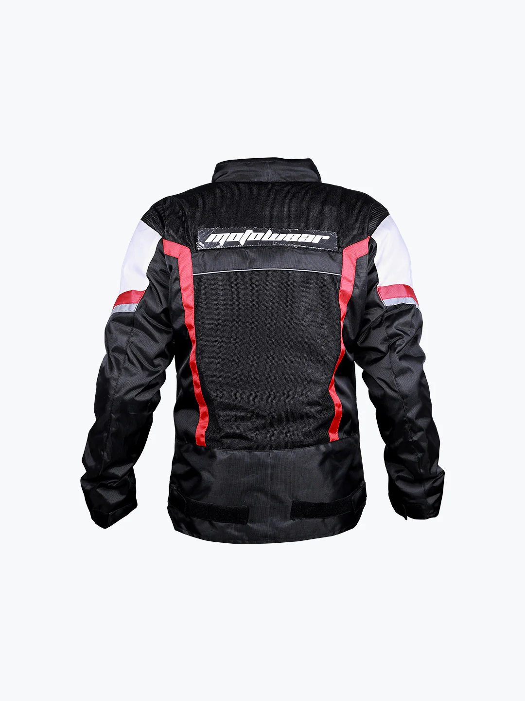 Motowear Air Master Jacket Red White Black - Image 2