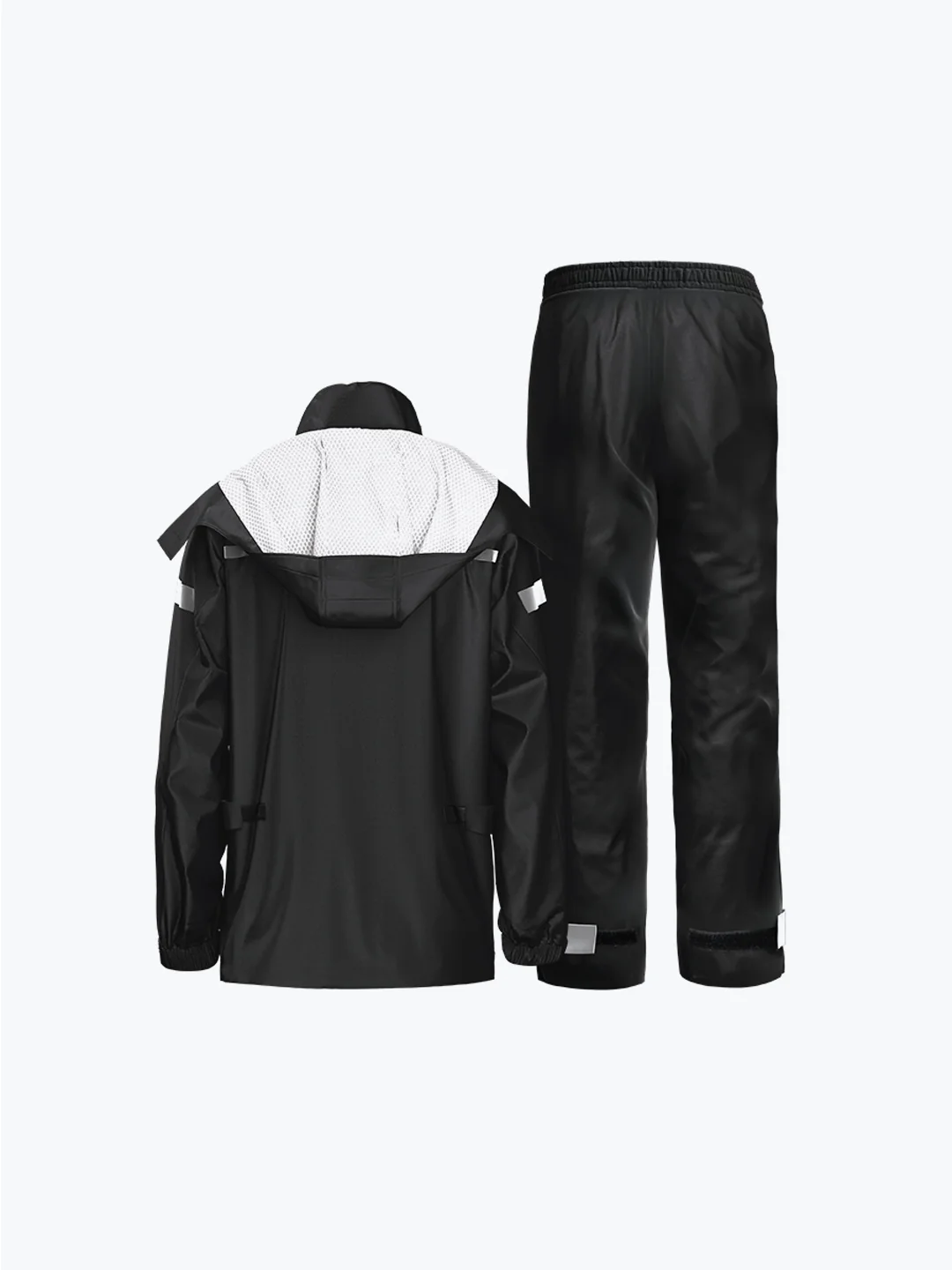 Motowolf Raincoat Black 0401 - Image 2