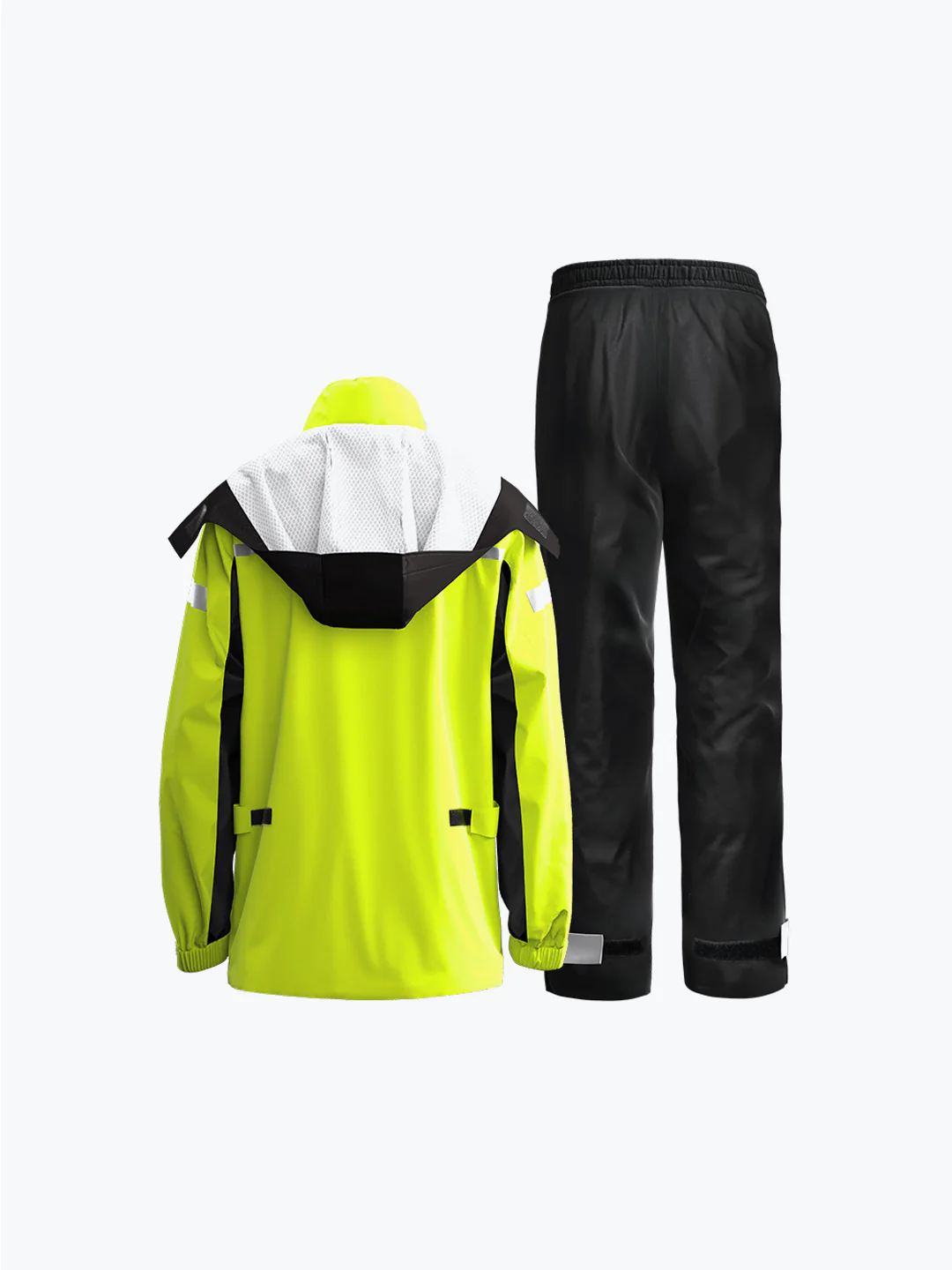 Motowolf Raincoat Yellow 0401 - Image 4