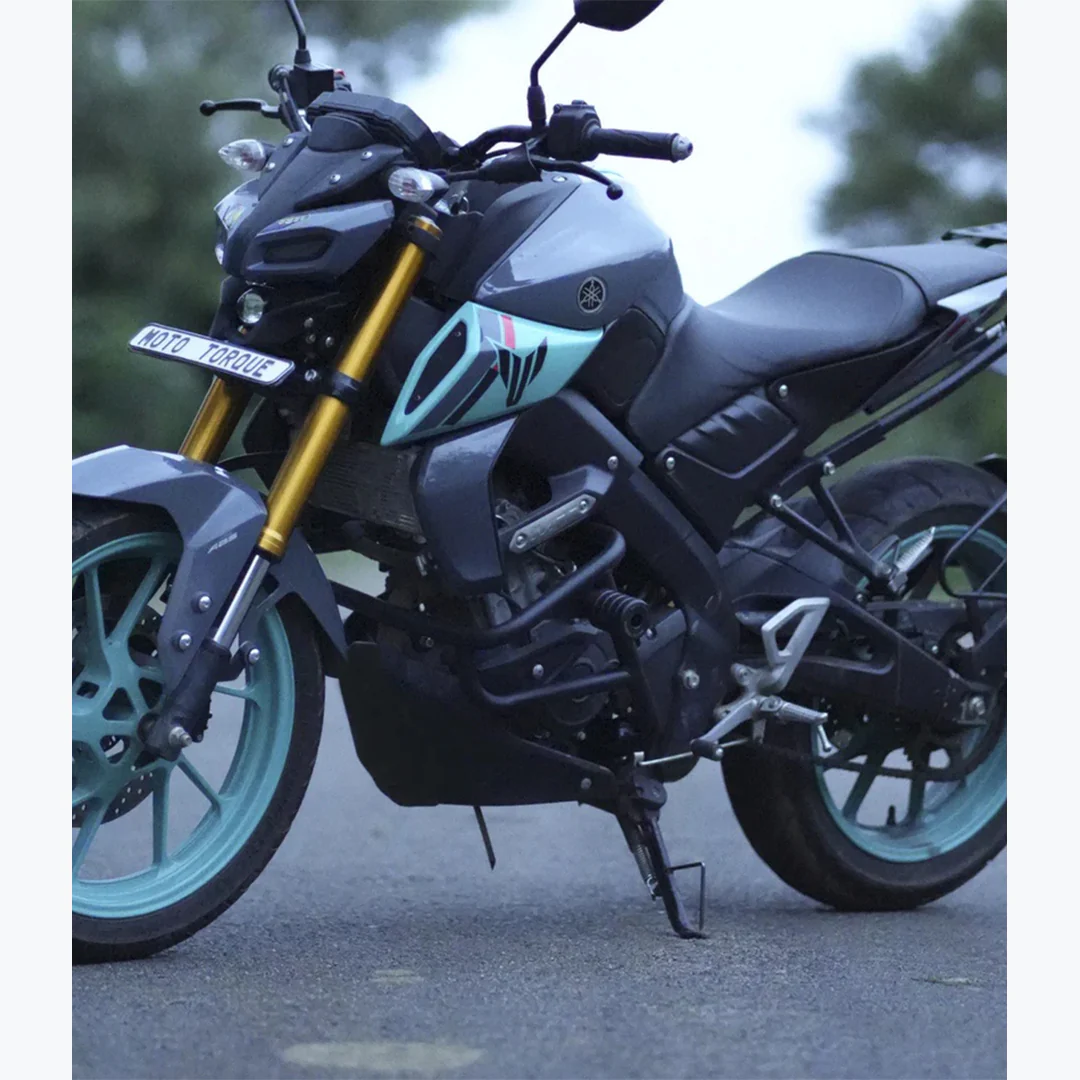 MTQ YAMAHA MT15 ALPHA CRASHGUARD V2.0 BLACK - Image 3