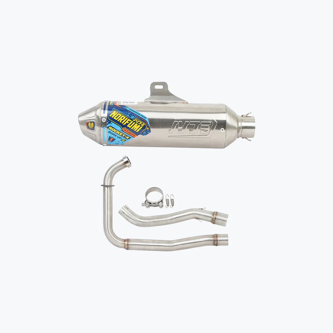 Norifumi Xpulse 210 Exhaust Rocket4 Boreup+DB Killer - Image 5