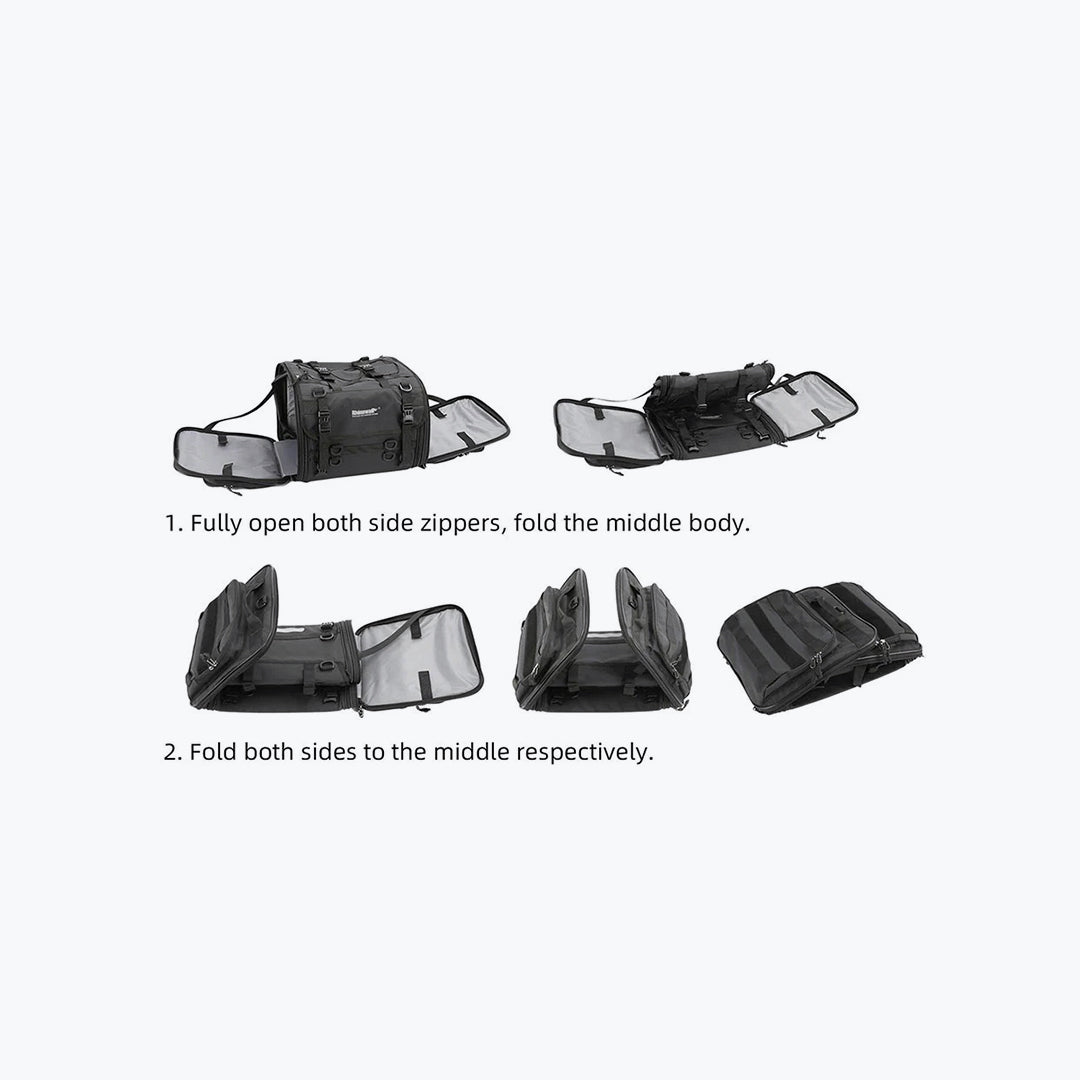 Rhinowalk Expandable Tail Bag 19-26L MT4026 - Image 4