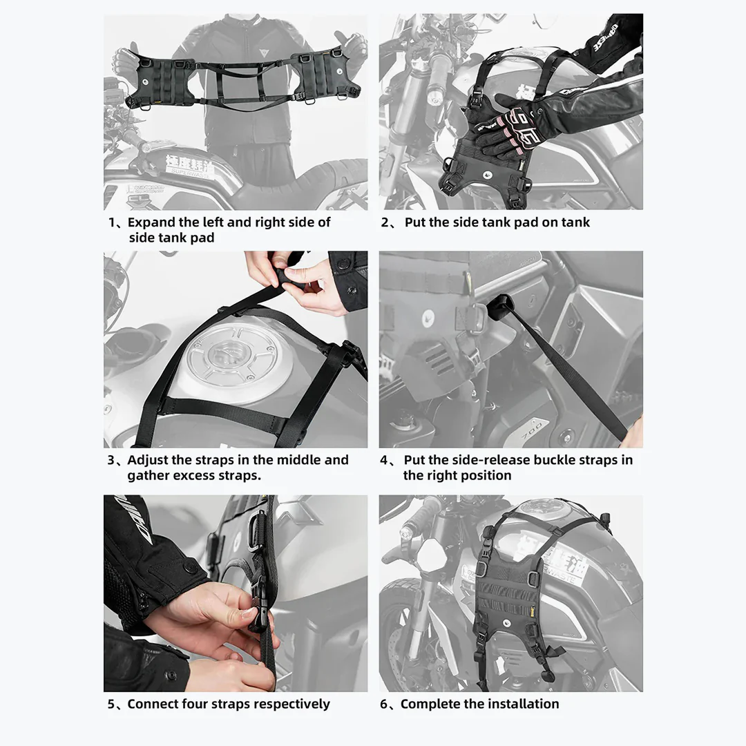 Rhinowalk Tank Base Mounting Bag MTR001B Black - Image 8