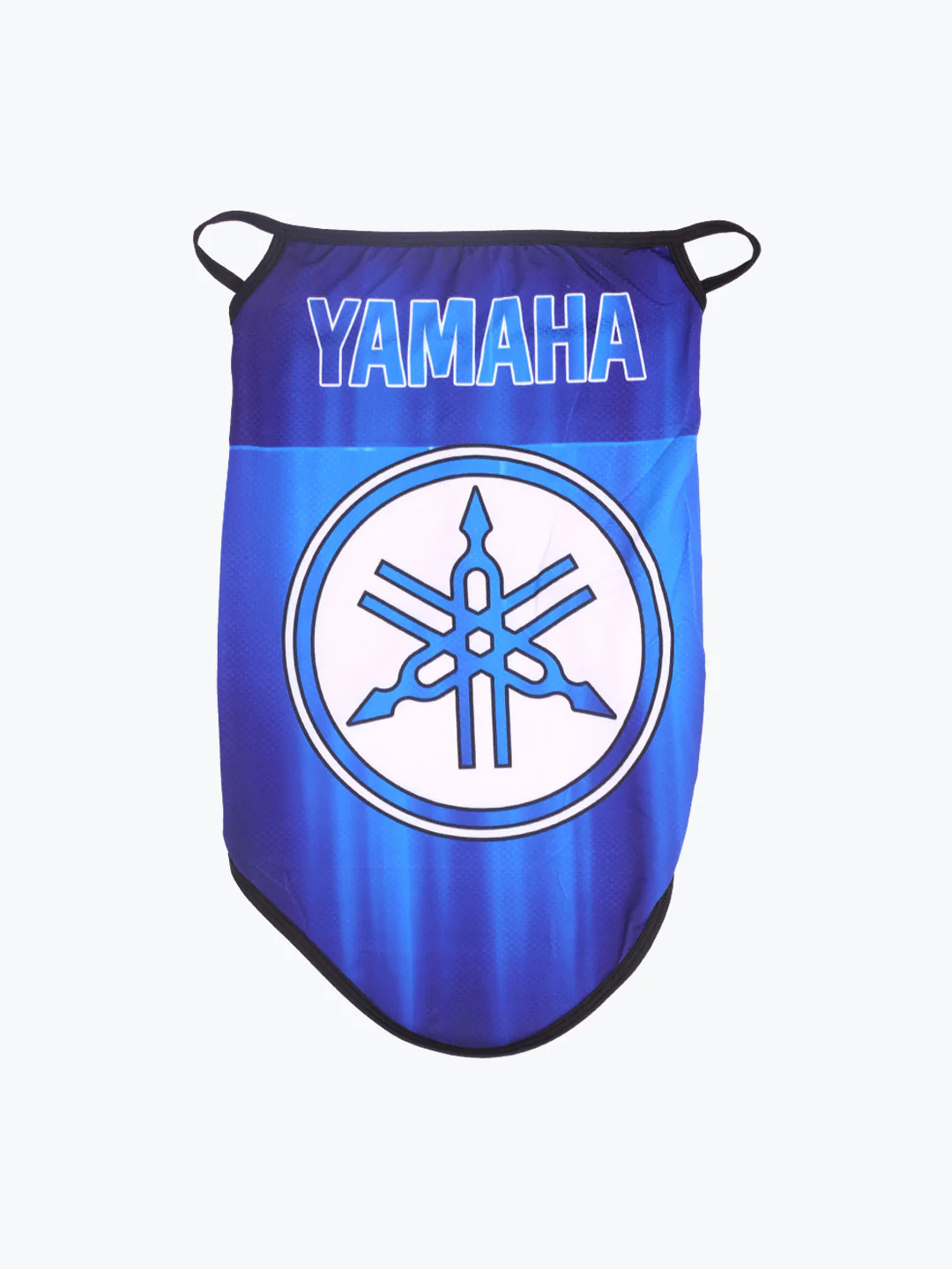 Riding face Mask White Blue - Image 2