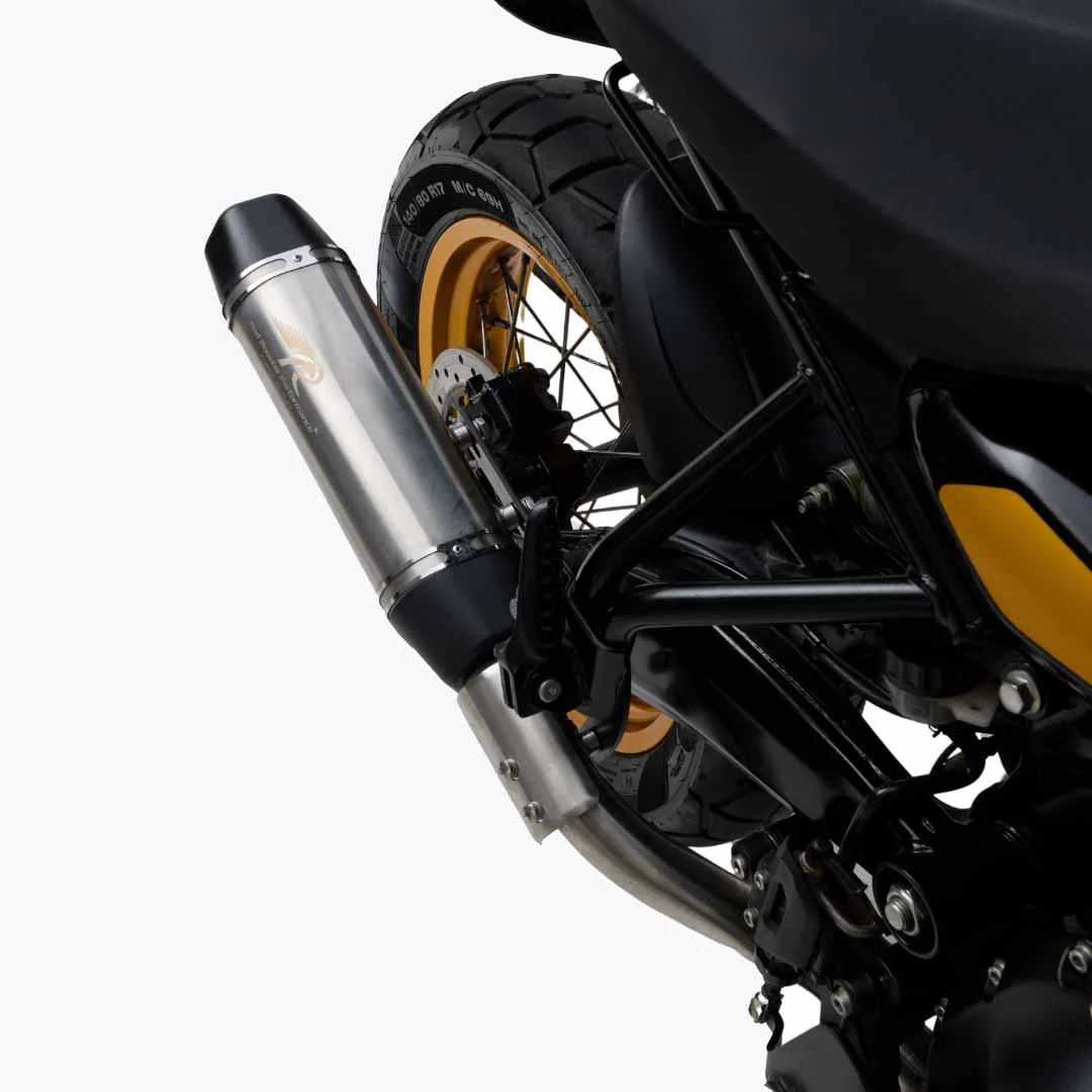 Red Rooster Performance Himalayan 450 Vertex PRO Exhaust Matte - Image 3