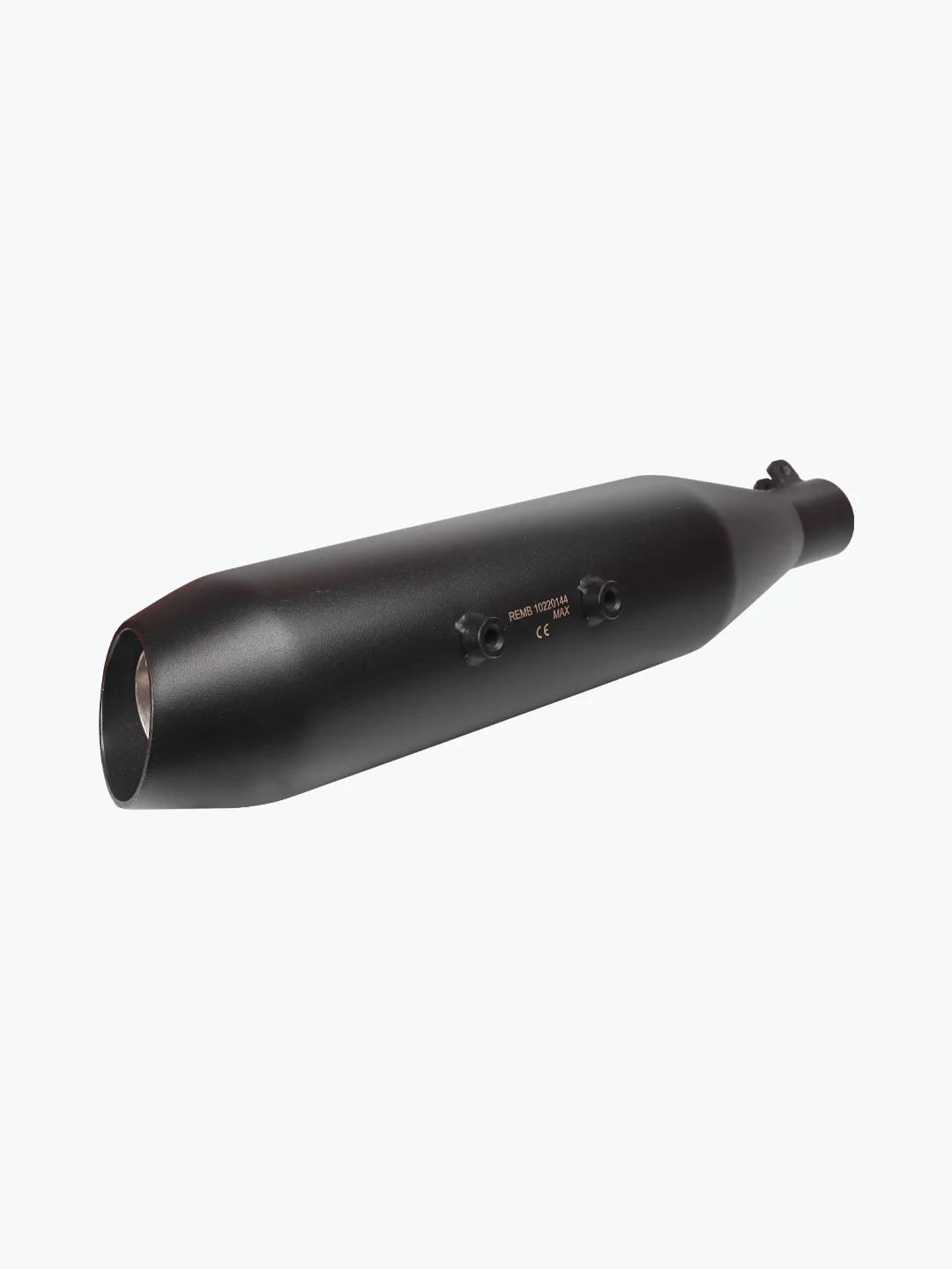 Red Rooster Performance Hunter 350 Matte Black Rumbler Max Exhaust - Image 3
