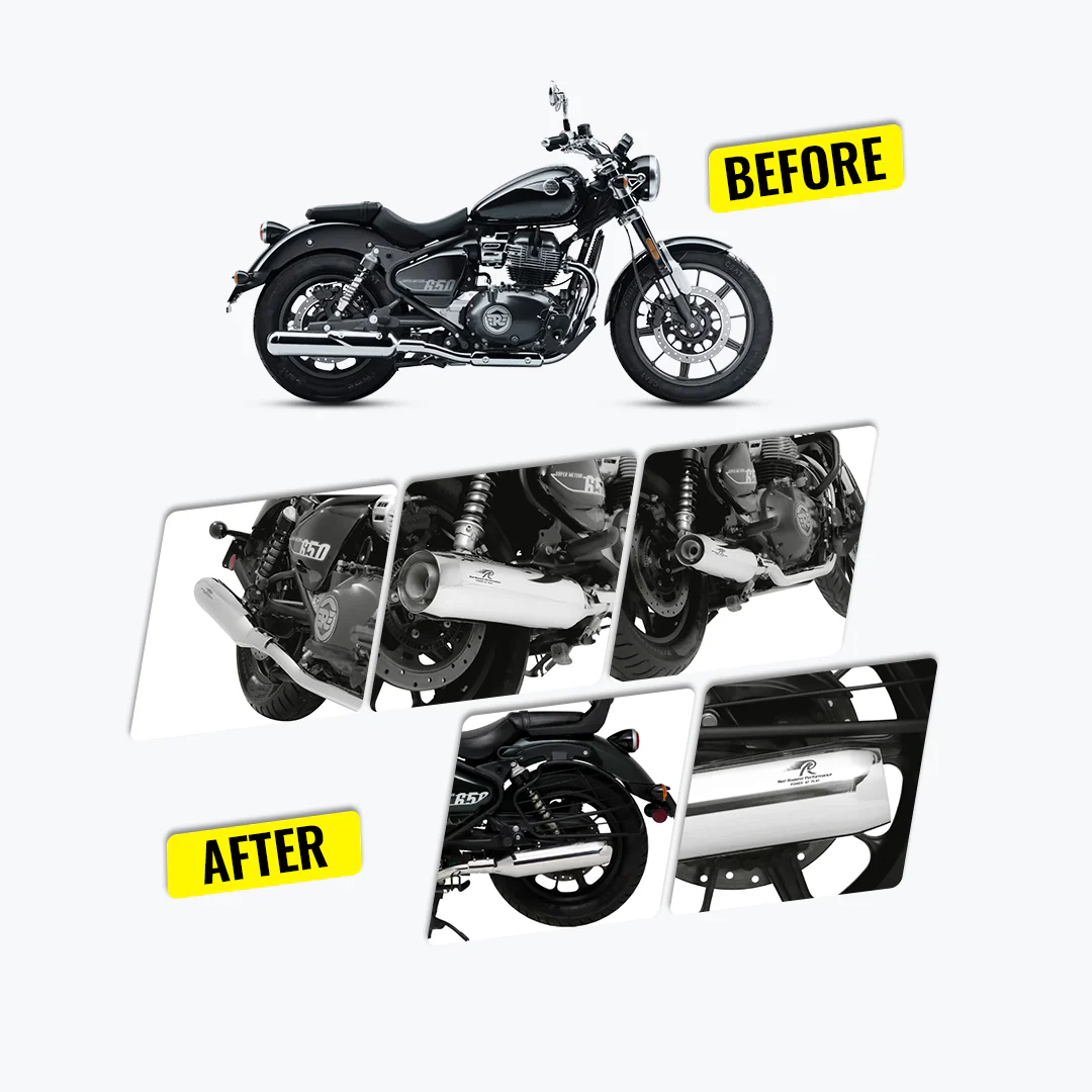 Red Rooster Performance Super Meteor 650 Astral Exhaust Polish - Image 4