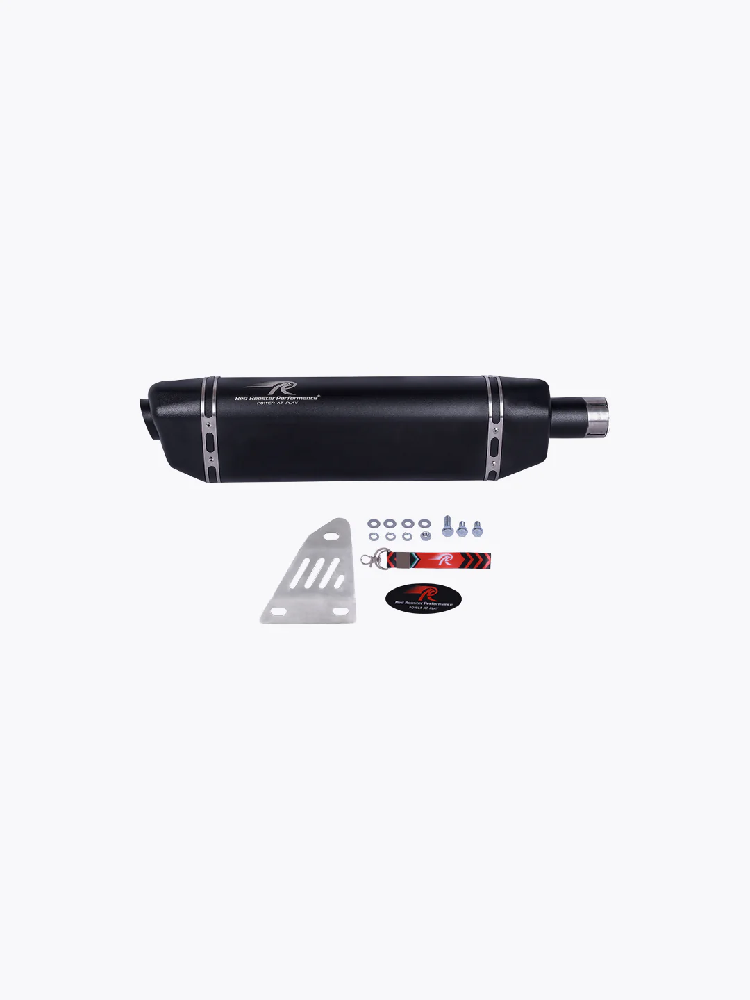 Red Rooster Performance Vertex Exhaust Himalayan 411/ Scram Black - Image 7