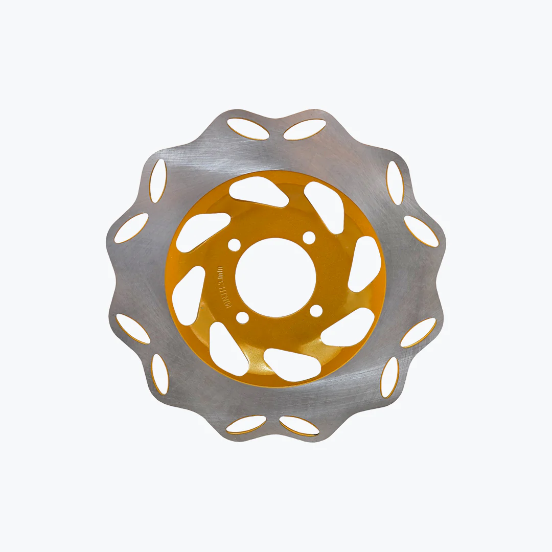 RX Flower Disc Small Gold