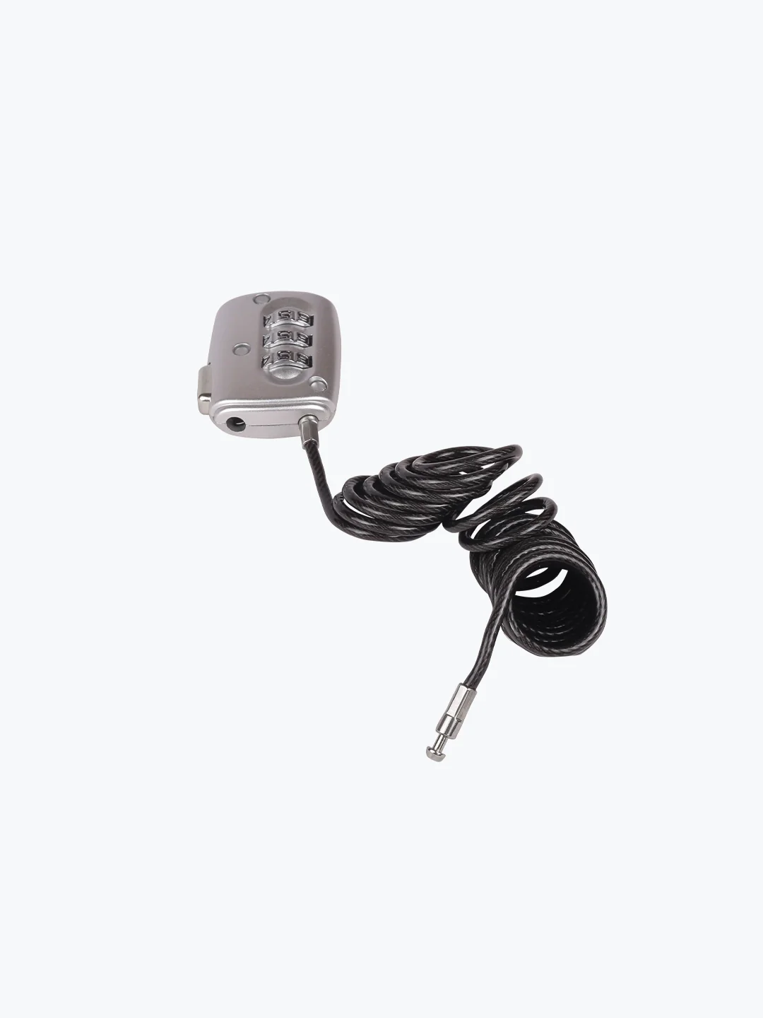 Spring Cord Number Lock Silver - Image 4