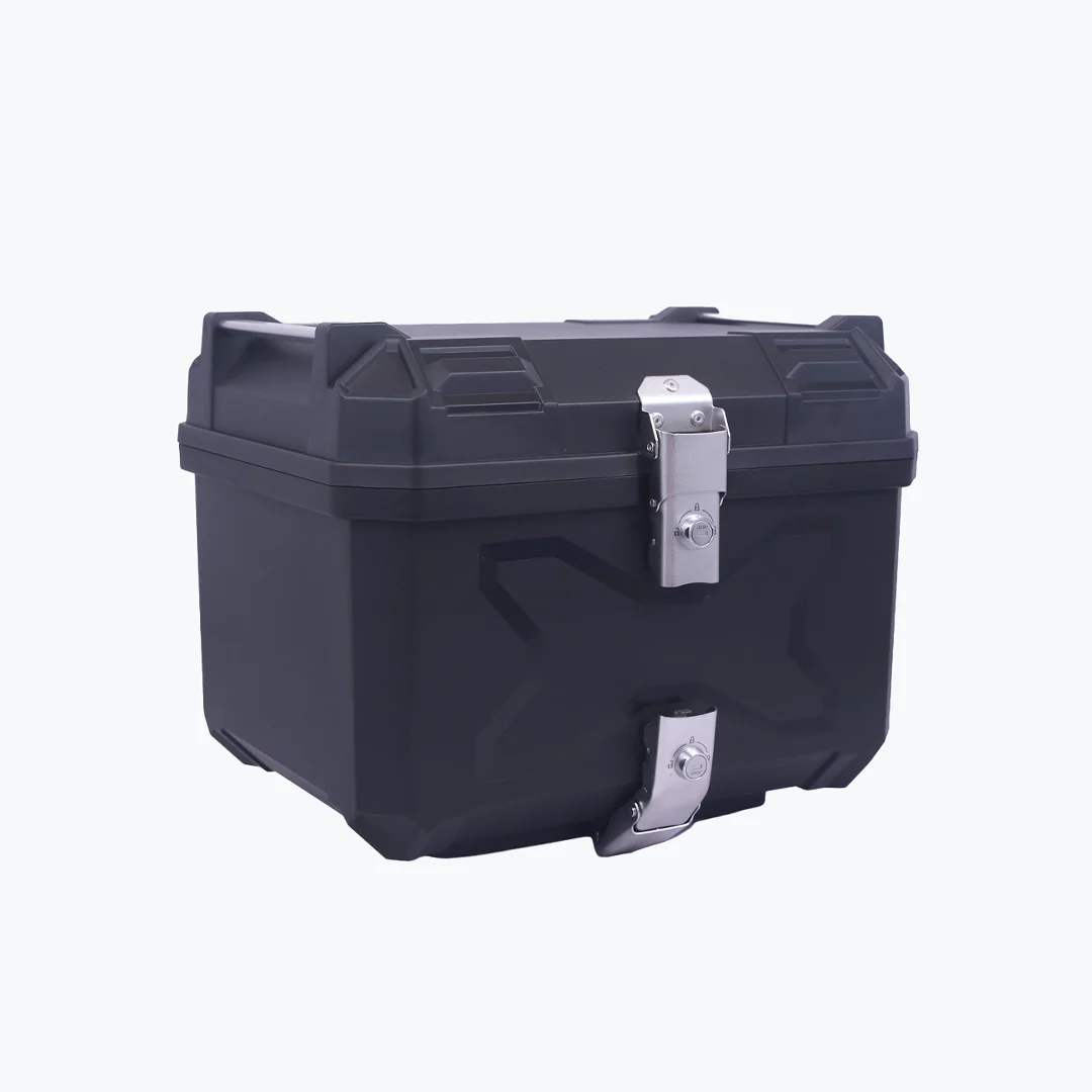 Top Case Box PP 45L Black With Backrest Pad - Image 2