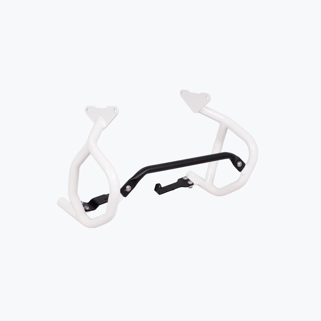 Legundary TVS APACHE RTX 300 RAPTOR CRASH GUARD UPPER & LOWER SET WHITE - Image 4