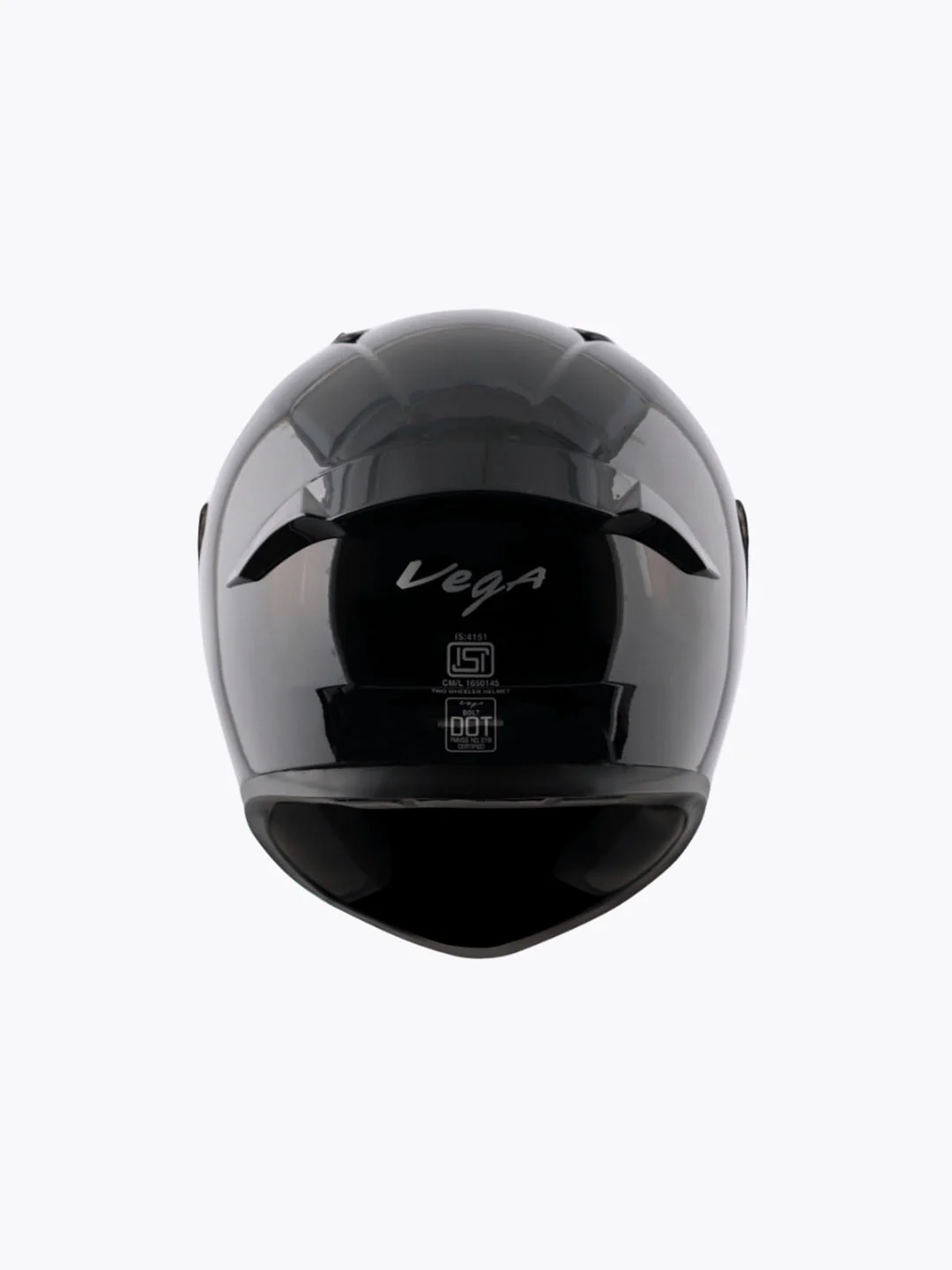 Vega Bolt Black Tinted Visor - Image 4
